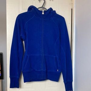 TNA Full zip sweater. Royal Blue. Size Medium.